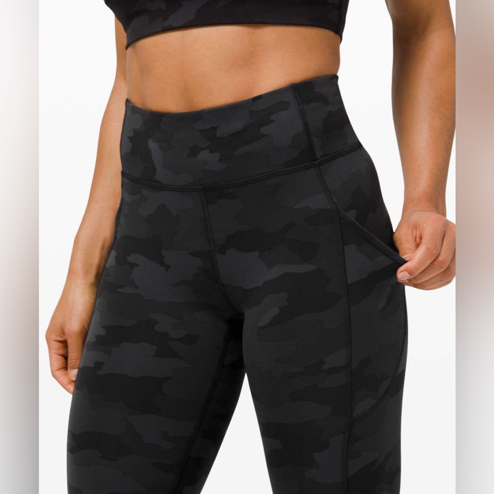 Lululemon full length Invigorate side pockets High-Rise Tight 31" size 4